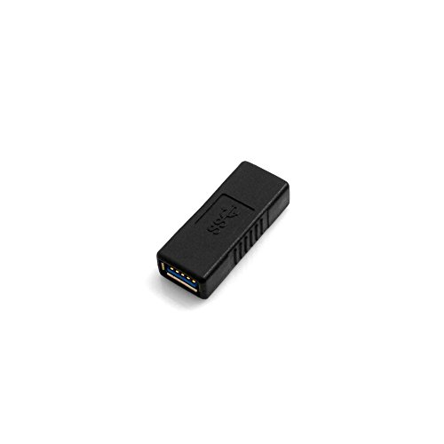 System-S USB A 3.0 Buchse auf USB A 3.0 Buchse Kabel Adapter Stecker Converter von System-S