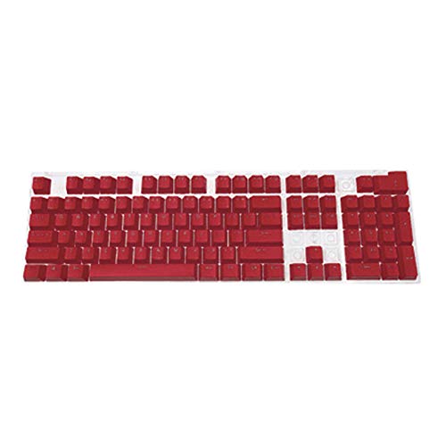 Sytaun 104Pcs / Set Keycaps, Universelle Ergonomische Tastaturkappe Mit Hintergrundbeleuchtung Für Mechanische Tastatur Gelb von Sytaun