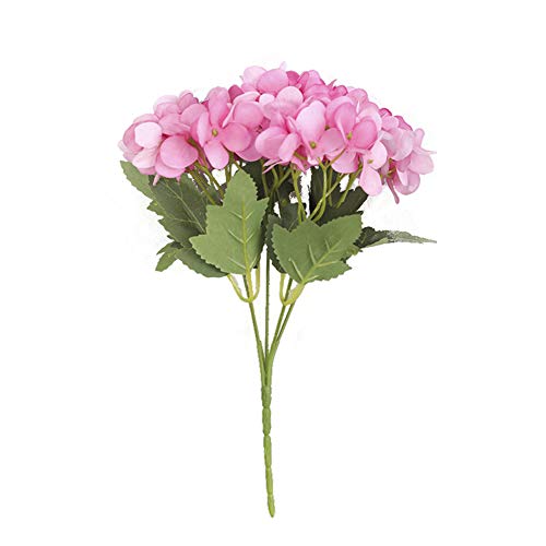 Sytaun Hochzeit Set Dekoration Blume, Künstliche Hortensie Seidenblume DIY Hochzeit Desktop Home Dekoration Geschenk Rosenrot Sytaun Hochzeit Set Dekoration Blume, Künstliche Hortensie Seidenblume DIY Hochzeit Desktop Home Dekoration Geschenk Rosenrot von Sytaun