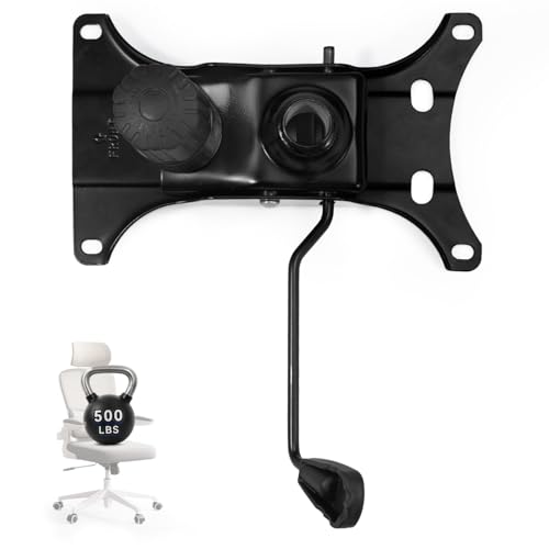 500Lbs Bürostuhl Ersatzteile, mit 6 '' x 10,2" Befestigungslöchern Stuhlbasis Heavy Duty Plate Swivel Tilt Control Sitzmechanismus für Executive und Gaming Stühle 500Lbs Bürostuhl Ersatzteile, mit 6 '' x 10,2" Befestigungslöchern Stuhlbasis Heavy Duty Plate Swivel Tilt Control Sitzmechanismus für Executive und Gaming Stühle von Sytopia