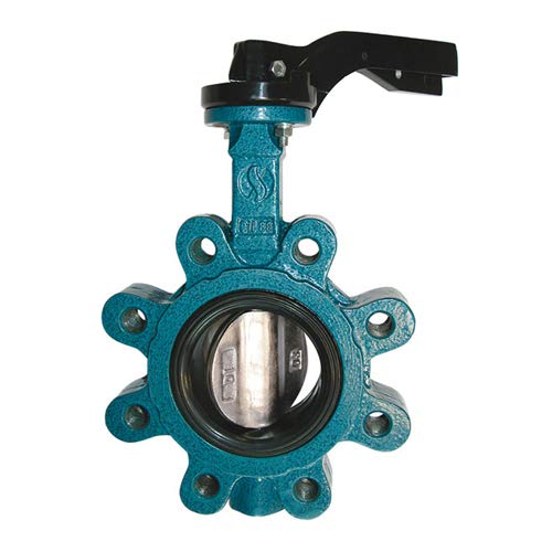 Syveco 1133050 Serie 1133 Rostfreier Stahl Absperrklappe, Gewindebohrer, Gusseisenkörper EN GJL 250, EPDM-Hülse, PN10/16, M50 Syveco 1133050 Serie 1133 Rostfreier Stahl Absperrklappe, Gewindebohrer, Gusseisenkörper EN GJL 250, EPDM-Hülse, PN10/16, M50 von Syveco