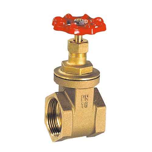 Syveco 146008 Serie 146 Absperrschieber, Bronzekörper, PN16, BSP-Gewinde, 1-1/2" von Sferaco