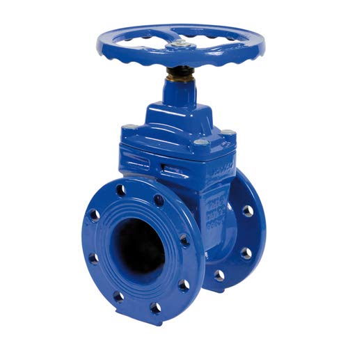 Syveco 181080 Serie 181 F4-Gummi Absperrschieber, Gusseisenkörper, EPDM ACS Tor, Angeflanscht, FSH, PN16, M80 Syveco 181080 Serie 181 F4-Gummi Absperrschieber, Gusseisenkörper, EPDM ACS Tor, Angeflanscht, FSH, PN16, M80 von Syveco