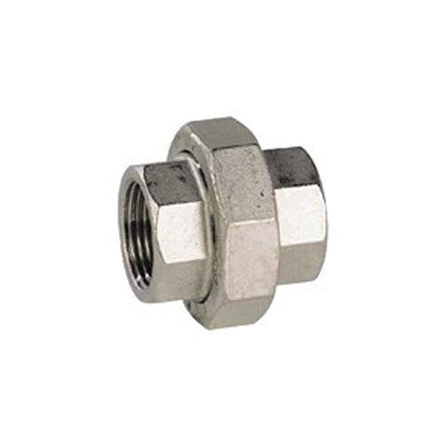 Syveco 2025004 Serie 2025 Weibliche/weibliche Union Armaturen, Geformt Rostfreier Stahl, PN20, 1/2" x 1/2" von Syveco