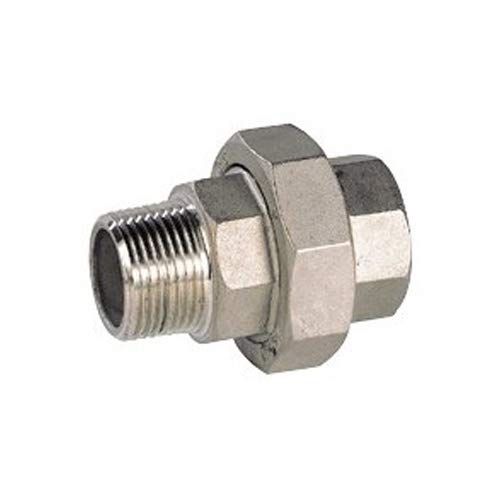 Syveco 2026004 Serie 2026 Männlich/weibliche Union Armaturen, Besetzung Rostfreier Stahl, PN20, 1/2" x 1/2" von Syveco