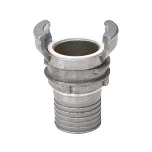 Syveco 2410065 Serie 2410 Aluminium Symmetrische Beschläge, Weiße NBR-Dichtung, 1/2 Sicherungsringhülsenbeschläge, DN 65 von Sferaco