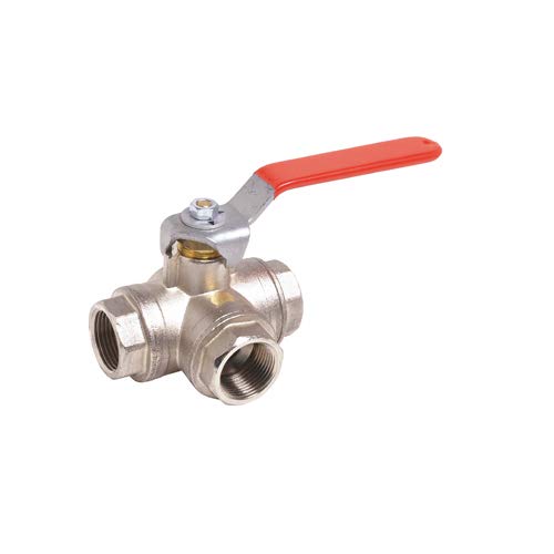 Syveco 513009 Serie 513 Messing Kugelhahn, PN16, 3-Wege-Serie, 2 Positionen, L-förmiges Licht, 2" FBSP Syveco 513009 Serie 513 Messing Kugelhahn, PN16, 3-Wege-Serie, 2 Positionen, L-förmiges Licht, 2" FBSP von Syveco