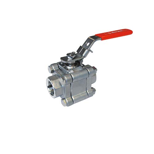 Syveco 703240 Serie 703 Kugelhahn mit ISO-Platte, 3 Stücke, PN100, Volle Bohrung, ATEX, Brandschutz, Exzellenzbereich, 1" 1/2 SW von Syveco