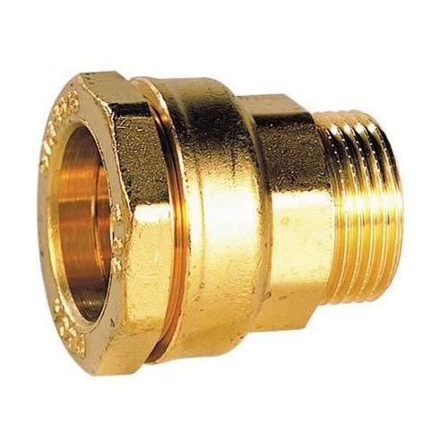 Syveco 811524 Serie 811 Gerade Männlich Armaturen, 25x1/2" von Syveco