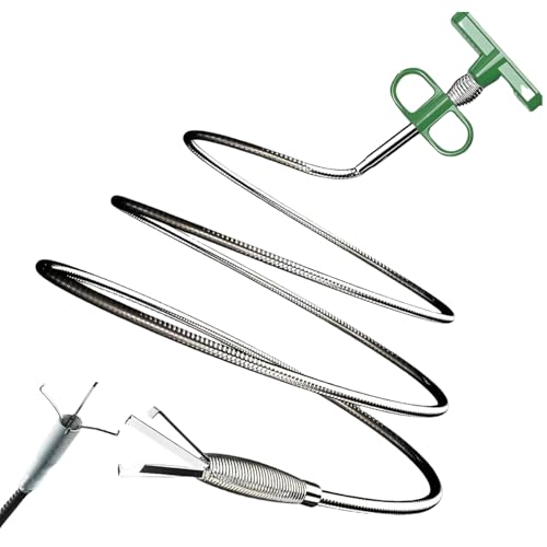 Professionelles Abflussreinigungswerkzeug mit Klaue – flexibler Abflussreiniger für Küchenspüle, Toilette, Badewanne und Abwasserrohre Professionelles Abflussreinigungswerkzeug mit Klaue – flexibler Abflussreiniger für Küchenspüle, Toilette, Badewanne und Abwasserrohre von Syzplnwy