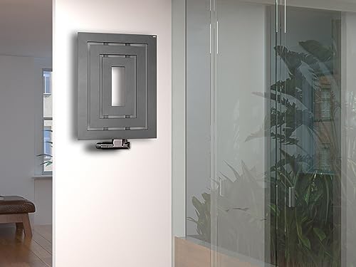 BADHEIZKÖRPER Design Insight 1 80x60 cm 612 W anthrazit moonstone SZAGATO Badheizkörper Insight weiß mittelanschlußSZ-Metall handtuchwärmer handtuchtrockner handtuchhalter paneelheizkörper von Szagato