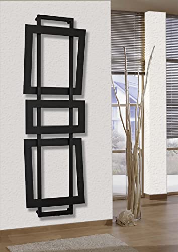 Badheizkörper Design ART 1, HxB 180 x 60 cm 1019 Watt schwarz Szagato Handtuchheizung Handtuchwärmer Design Heizkörper Mittelanschluss Bad Heizkörper vertikal moderner Heizkörper flach modern Badheizkörper Design ART 1, HxB 180 x 60 cm 1019 Watt schwarz Szagato Handtuchheizung Handtuchwärmer Design Heizkörper Mittelanschluss Bad Heizkörper vertikal moderner Heizkörper flach modern von Szagato