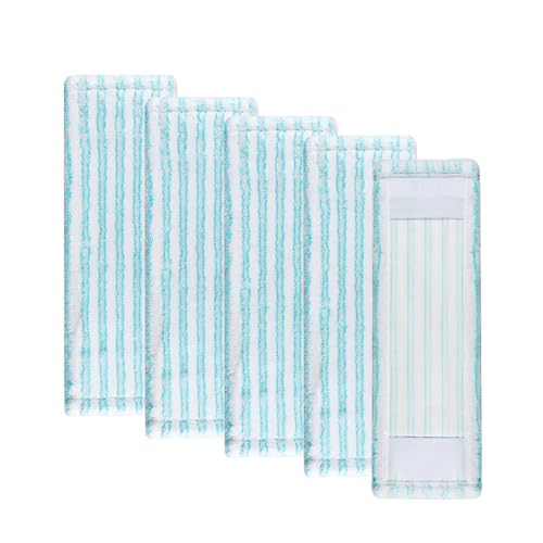 5er Pack Mikrofaser-Ersatzbezüge für Profi XL Micro Duo 50CM Wischmopp von Szfanyangxuan