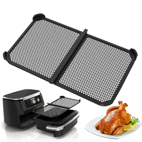 Luftfritteusen Spritzschutz für die AF500 zugelegt, Effektiver Fettspritzschutz kompatibel mit Ninja AF500EU, Schutz für Heizspirale und Ventilator, Wiederverwendbar Heißluftfritteuse Zubehör von Szhhrxi