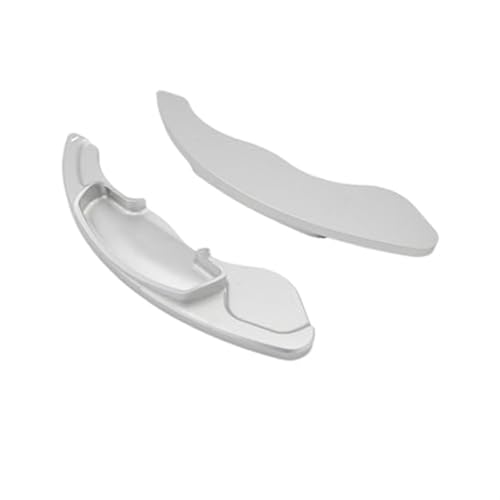 Szwaldaper , for Accord, Touring Ridgeline, for Civic, RS FC5 FK8 CR-V Hybrid-Auto-Lenkrad-Paddle-Shift-Verlängerungsschalter Auto-Schaltwippe(BLACK Silver) von Szwaldaper