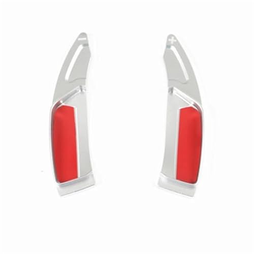 Szwaldaper , for Peugeot, 208 308 508 Allure PSE 2008 3008 5008 SW GT Line R Hybrid Auto Lenkradschaltpaddelverlängerung Zubehör Auto-Schaltwippe(BLACK Silver) von Szwaldaper