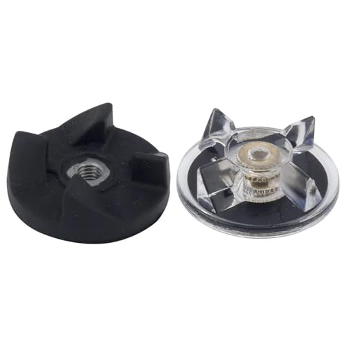 Szwaldaper 2-teiliges Basis- und Klingengetriebe-Ersatzteil, for Magic Bullet 250 W Mixer MB1001 Mixerdeckel von Szwaldaper