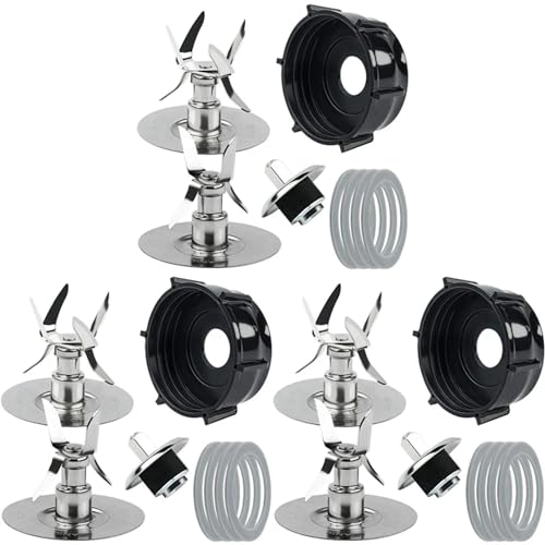 Szwaldaper 24X Ersatzteile, for Oster, for Osterizer Mixer Eisklingen 4980 4961 Dichtung Kupplungsbolzen Slinger Mixerdeckel von Szwaldaper