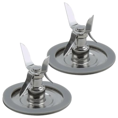 Szwaldaper 2er-Pack Eisbrecher-Mixer-Klingenschneider 4961-011 mit Dichtungsersatzteil, kompatibel for Oster, for Osterizer Mixerdeckel Szwaldaper 2er-Pack Eisbrecher-Mixer-Klingenschneider 4961-011 mit Dichtungsersatzteil, kompatibel for Oster, for Osterizer Mixerdeckel von Szwaldaper