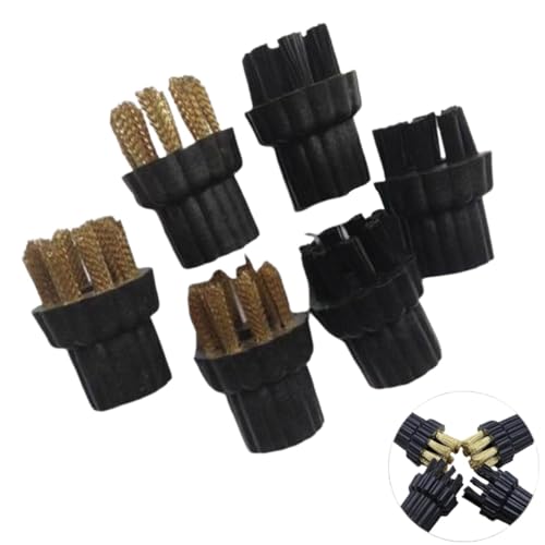 Szwaldaper 6 stücke Dampf Reiniger Messing Nylon Pinsel Kopf Ersatz Teile Steam Mop X5 Boden Teppich Tier Haar Reinigung Dampfreiniger-Ersatzteile Szwaldaper 6 stücke Dampf Reiniger Messing Nylon Pinsel Kopf Ersatz Teile Steam Mop X5 Boden Teppich Tier Haar Reinigung Dampfreiniger-Ersatzteile von Szwaldaper