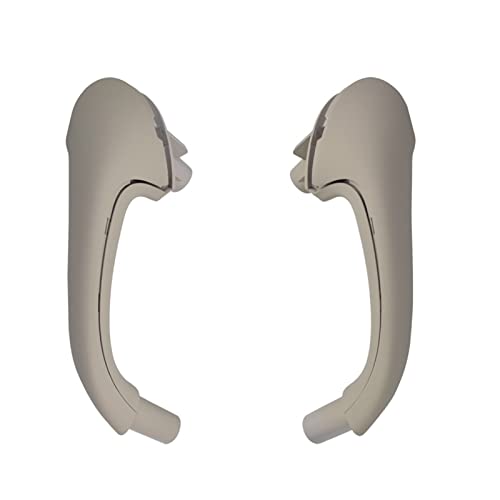 Szwaldaper Auto-Innentürgriffabdeckung vorne links rechts Innenzubehör Griffe, for Mercedes, for Benz, W203 2000-2007 Auto-Innentürgriff(Alpaca Gray-Front) von Szwaldaper