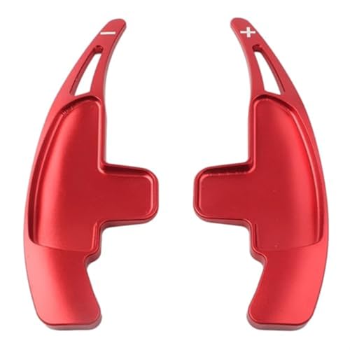 Szwaldaper Auto-Lenkrad-Schaltwippen-Verlängerungsschalter, for Mercedes-Benz, W176 CLA45 CLS63 G-Klasse GLA G63 E63 S65 SL63 C63 A45 AMG Auto-Schaltwippe(Red) von Szwaldaper