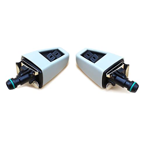 Szwaldaper Auto Styling Front Scheinwerfer Scheinwerferwaschanlage Wischer Sprühdüse Jet, for, X3 E83 2004 2005 2006 51133411429 51133411430(Pair) von Szwaldaper