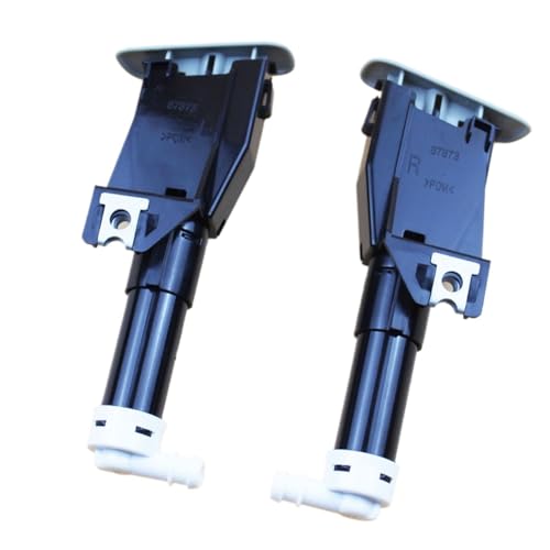 Szwaldaper Auto-Styling Scheinwerfer-Waschanlage Sprühdüse Assy mit Abdeckkappe, for Mitsubishi, Pajero Shogun V93 V95 V96 V97 2006-2016(Pair Nozzle) von Szwaldaper