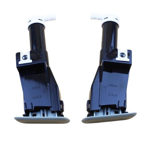 Szwaldaper Auto-Styling Scheinwerfer-Waschanlage Sprühdüse Assy mit Abdeckkappe, for Mitsubishi, Pajero Shogun V93 V95 V96 V97 2006-2016(Pair Nozzle Assy) von Szwaldaper