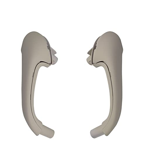 Szwaldaper Auto Vorne Links Rechts Innen Innen Tür Pull Träger Abdeckungen Griffe Trim, for Mercedes, for Benz, W203 C Klasse 2038101551 Auto-Innentürgriff(Alpaca Gray-Front) von Szwaldaper
