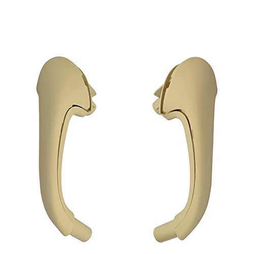 Szwaldaper Auto Vorne Links Rechts Innen Innen Tür Pull Träger Abdeckungen Griffe Trim, for Mercedes, for Benz, W203 C Klasse 2038101551 Auto-Innentürgriff(Beige-Front) von Szwaldaper