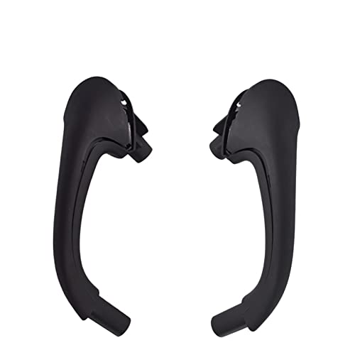 Szwaldaper Auto Vorne Links Rechts Innen Innen Tür Pull Träger Abdeckungen Griffe Trim, for Mercedes, for Benz, W203 C Klasse 2038101551 Auto-Innentürgriff(Black-Front) von Szwaldaper