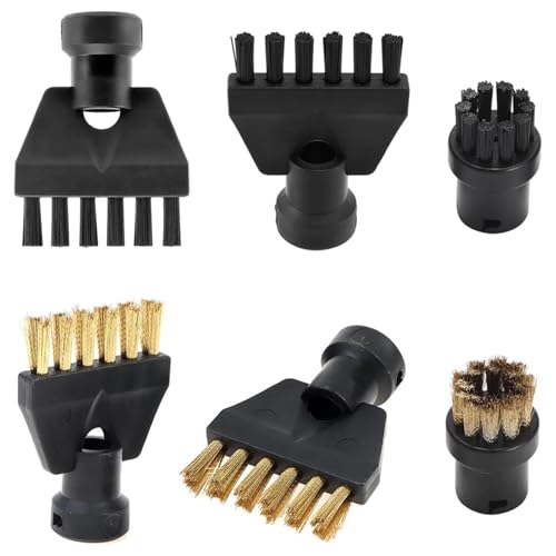 Szwaldaper Dampfreiniger-Zubehör SC1 SC2 SC4 SC5, Bürstenaufsatz-Set inkl. Rundbürsten-Sets Flachbürstenköpfe Dampfreiniger-Ersatzteile Szwaldaper Dampfreiniger-Zubehör SC1 SC2 SC4 SC5, Bürstenaufsatz-Set inkl. Rundbürsten-Sets Flachbürstenköpfe Dampfreiniger-Ersatzteile von Szwaldaper