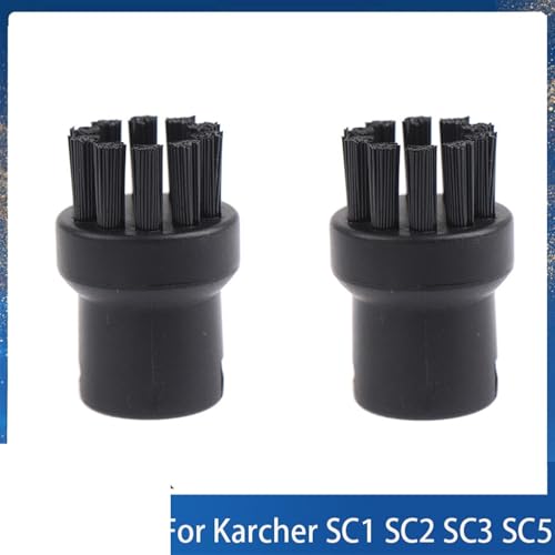 Szwaldaper Dampfreinigungsbürste for SC1 SC2 SC3 SC4 SC5 SC7 CTK10 Aufsätze, Ersatz-Rundsprinklerdüsenkopf Dampfreiniger-Ersatzteile(As show 2PCS) von Szwaldaper