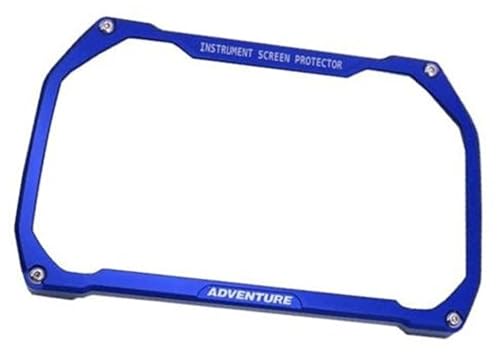 Szwaldaper Displayschutzfolie, Motorrad-Messgerätrahmen, TFT-Diebstahlschutz, for R1250GS R 1250 GS, for ADVENTURE ADV 2021 2022 Motorrad-Armaturenbrettfolie(BLACK ADVENTURE BL) von Szwaldaper