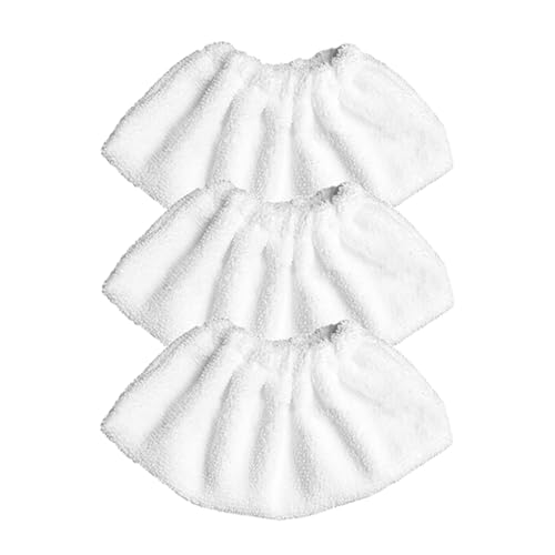 Szwaldaper Ersatzlappen for Dampfreiniger Easyfix SC2 SC3 SC4 SC5 Reinigungspad-Abdeckung Mikrofaser-Mopp Dampfreiniger-Zubehör Dampfreiniger-Ersatzteile(PASHA566-3PCS) von Szwaldaper