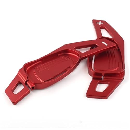 Szwaldaper For, A5 S5 SQ5 2016 Auto-Lenkrad-Schaltwippenverlängerung Direktschaltgetriebe Links Rechts 2St Auto-Schaltwippe(Red) von Szwaldaper