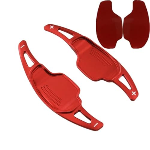 Szwaldaper For Chevrolet SS, for Camaro, ZL1 1LE RS SS, for Gedenk-Z28 TF4 Auto-Lenkrad-Paddel-Shift-Verlängerung Quick Shifter Auto-Schaltwippe(RED) von Szwaldaper