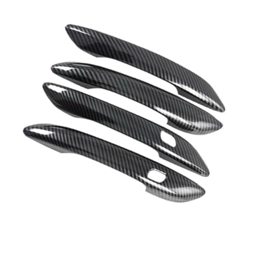 Szwaldaper For Hyundai, Bayon 2023 Zubehör BC3 CUV 2022 2021 Carbon Faser Tür Äußere Griff Abdeckung Trim Auto Styling Schutz Aufkleber Außentürgriffabdeckung Szwaldaper For Hyundai, Bayon 2023 Zubehör BC3 CUV 2022 2021 Carbon Faser Tür Äußere Griff Abdeckung Trim Auto Styling Schutz Aufkleber Außentürgriffabdeckung von Szwaldaper