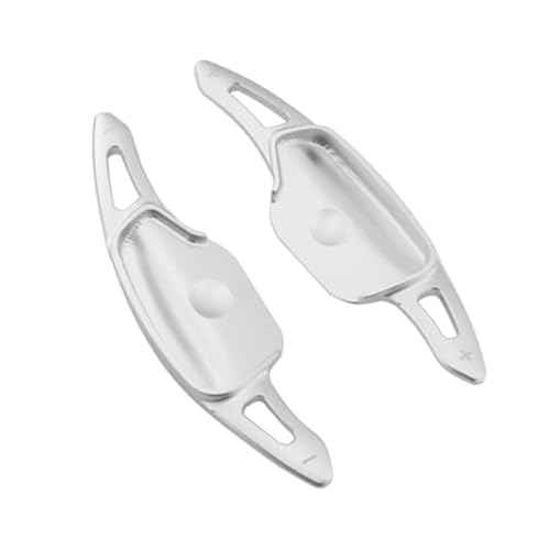 Szwaldaper For Kia, K7, for Premier, for Hybrid HEV 2019 2020 2021 K9 K900 2019 2020 Autolenkradschaltwippen-Verlängerungsaufkleberzubehör Auto-Schaltwippe(Silver) von Szwaldaper