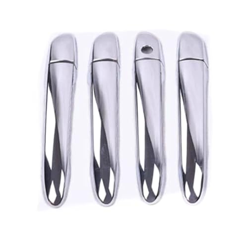 Szwaldaper For Mazda, 2, for, 3, for, 6 2007–2019, Autotürgriffabdeckung, Chromimitation aus Kohlefaser, nur for Linkslenker Außentürgriffabdeckung(Silver No Button) von Szwaldaper