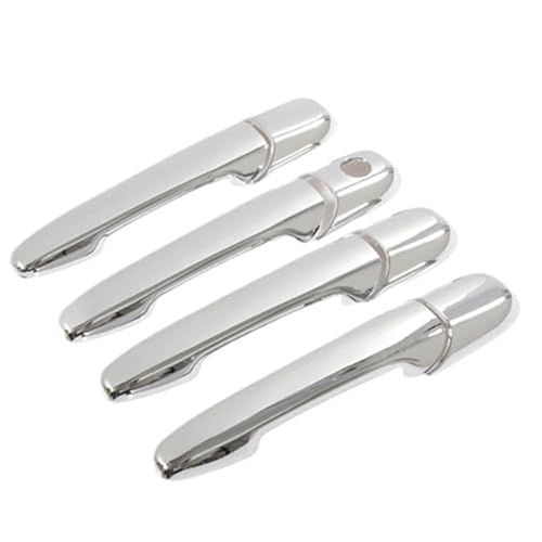 Szwaldaper For Mazda, 3 2004-2009, for, 5 2006-2017, for, 6 2003-2015 Chrom-Carbonfaser-Autotürgriffabdeckungsverkleidung Außentürgriffabdeckung(Silver) von Szwaldaper