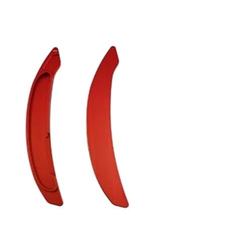 Szwaldaper For Mitsubishi, for Lancer, for Outlander PHEV Pajero, for Sport RVR ASX, for Delica D:5 L200 Auto-Lenkrad-Schaltwippen-Verlängerungsaufkleber Auto-Schaltwippe(Type a Red) von Szwaldaper