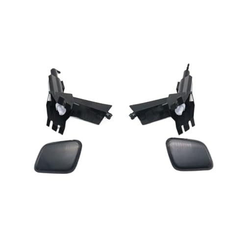 Szwaldaper For Nissan Qashqai J11 2014-2018 Rechts links Scheinwerfer-Waschanlage Sprühdüse Jet mit Abdeckkappe OEM 28645-4EM0A 28659-4EM(4pcs) von Szwaldaper