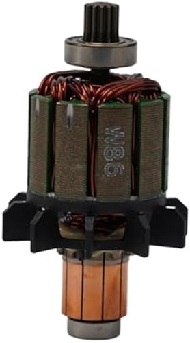 Szwaldaper For Rotormotoren konzipiert, for DHP456 BHP456 BDF DDF456 DF456D. Überprüfen Sie die Kompatibilität mit den Teilenummern 619263 3 619287 9 Gartenmaschinen-Ankerrotor von Szwaldaper