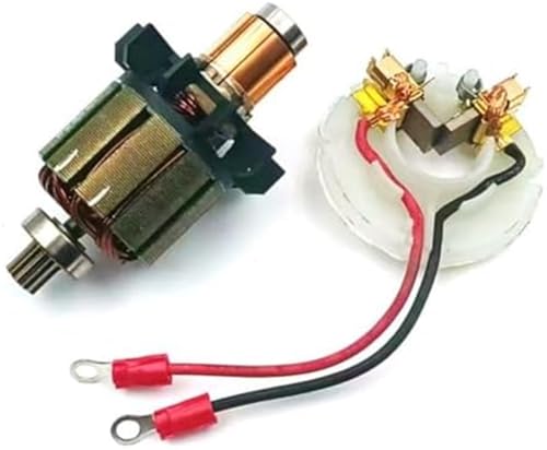 Szwaldaper Kohlebürstenhalter und Bürste, for DHP456 BHP456 BDF DDF456 619263-3, Rotor 619263-3 Kohlebürstenhalter Gartenmaschinen-Ankerrotor von Szwaldaper