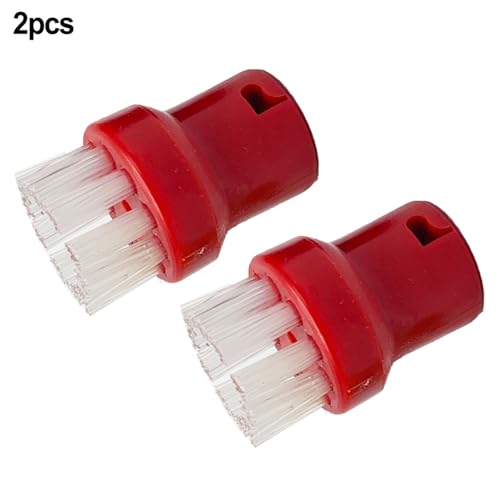 Szwaldaper Nylon Messingdraht Reinigungsbürste Werkzeug Düsen SC1 SC2 CTK10 SC3 SC4 SC5 Dampfreiniger Ersatzbürste Dampfreiniger-Ersatzteile(Red) von Szwaldaper