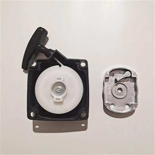 Szwaldaper RECOIL STARTER & CUP for 1E40F-5 40F-5 40-5 1E44F-5 2T Freischneider Rasentrimmer Seilzugstarter Riemenscheibe Seil Griff Klaue Zahnrad Rückstoßstarter-Baugruppe(BLACK STARTER AND CUP) von Szwaldaper