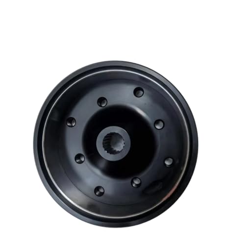 Szwaldaper Ruckus Hinterradnabe Gy6 Nabe CNC-Nabe for Ruckus Gy6 Trs Nabe Mäherriemenscheibe ersetzen(Black) von Szwaldaper