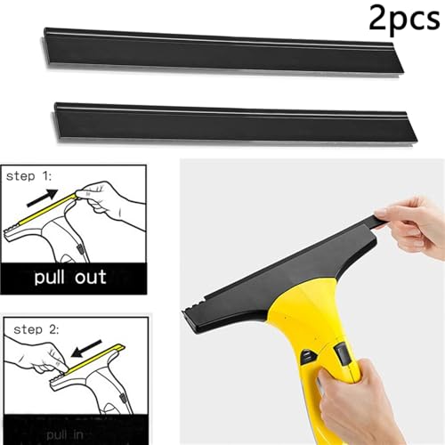 Szwaldaper Schaber Flügel Staubsauger Gummi Rakel Klingen WV50 WV60 WV70 WV75 WV2 WV5 Dampf Reiniger Teile 280mm Dampfreiniger-Ersatzteile(2pcs 170mm) von Szwaldaper
